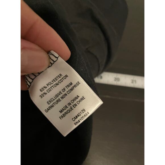 L.A.M.B. Gwen Stefani Womens Jogger Pants Petite Small Black Grunge Y2K Rare - Picture 4 of 8